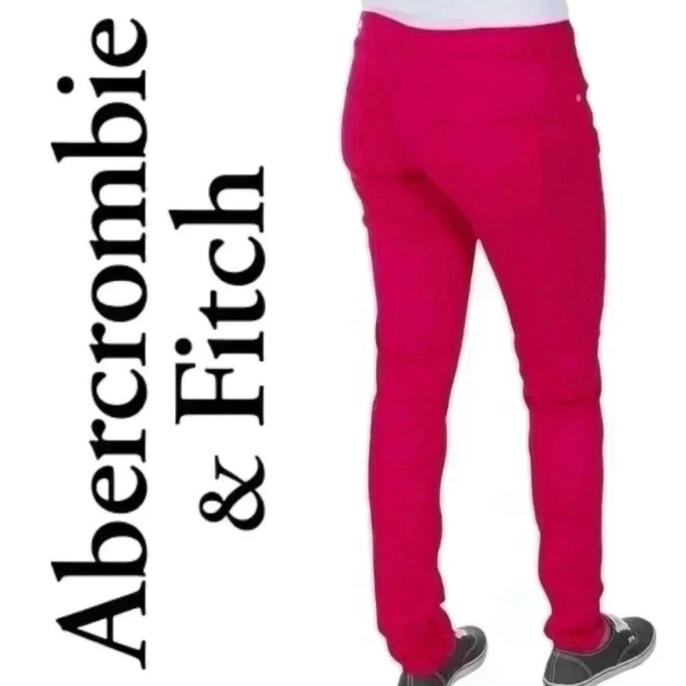 Abercrombie & Fitch Hot Pink Skinny Jeans – Size 4 (W27)